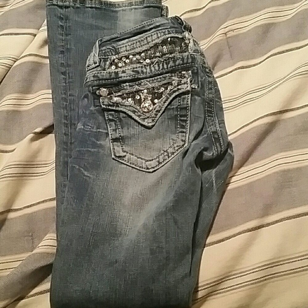 Miss me blue jeans